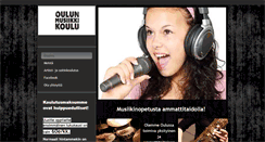 Desktop Screenshot of oulunmusiikkikoulu.fi